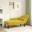 Chaiselongue Mit Kissen Samt