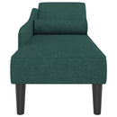 Chaiselongue Mit Kissen Stoff