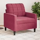 3-Sitzer-Sofa 180 Cm Samt