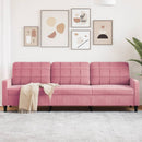 3-Sitzer-Sofa 180 Cm Samt