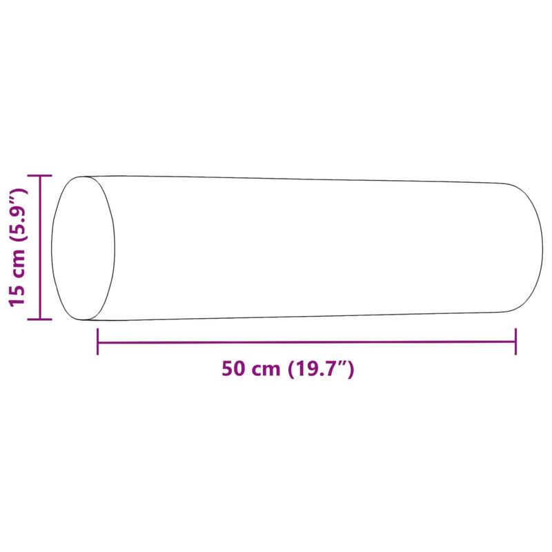 2-tlg. Sofagarnitur mit Dekokissen Taupe Stoff