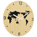 Wanduhr Ø30 Cm Holzwerkstoff