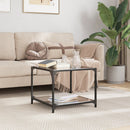 Couchtische Mit Glasplatte 2 Stk. Schwarz Stahl