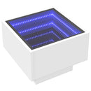 Beistelltisch Mit Led Holzwerkstoff