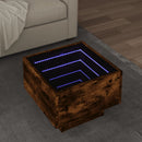 Beistelltisch Mit Led Holzwerkstoff
