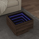 Beistelltisch Mit Led Holzwerkstoff