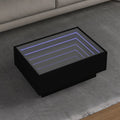 Beistelltisch Mit Led Holzwerkstoff