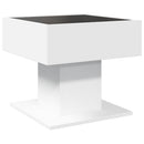 Led-Couchtisch 50X50X45 Cm Holzwerkstoff