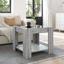 Led-Couchtisch 53X53X45 Cm Holzwerkstoff