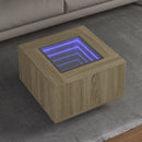 Led-Couchtisch Holzwerkstoff