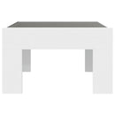 Couchtisch Mit Infinity-Led 50X50X30 Cm