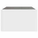 Couchtisch Mit Infinity-Led 70X50X30 Cm Weiß