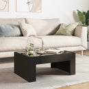 Couchtisch Mit Infinity-Led 70X50X30 Cm Schwarz