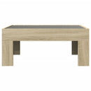 Couchtisch Mit Infinity-Led Sonoma-Eiche 70X50X30 Cm Sonoma Eiche