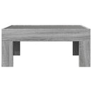 Couchtisch Mit Infinity-Led 70X50X30 Cm Grau Sonoma