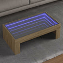 Couchtisch Mit Infinity-Led Sonoma-Eiche 70X50X30 Cm Sonoma Eiche