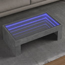 Couchtisch Mit Infinity-Led 70X50X30 Cm Betongrau