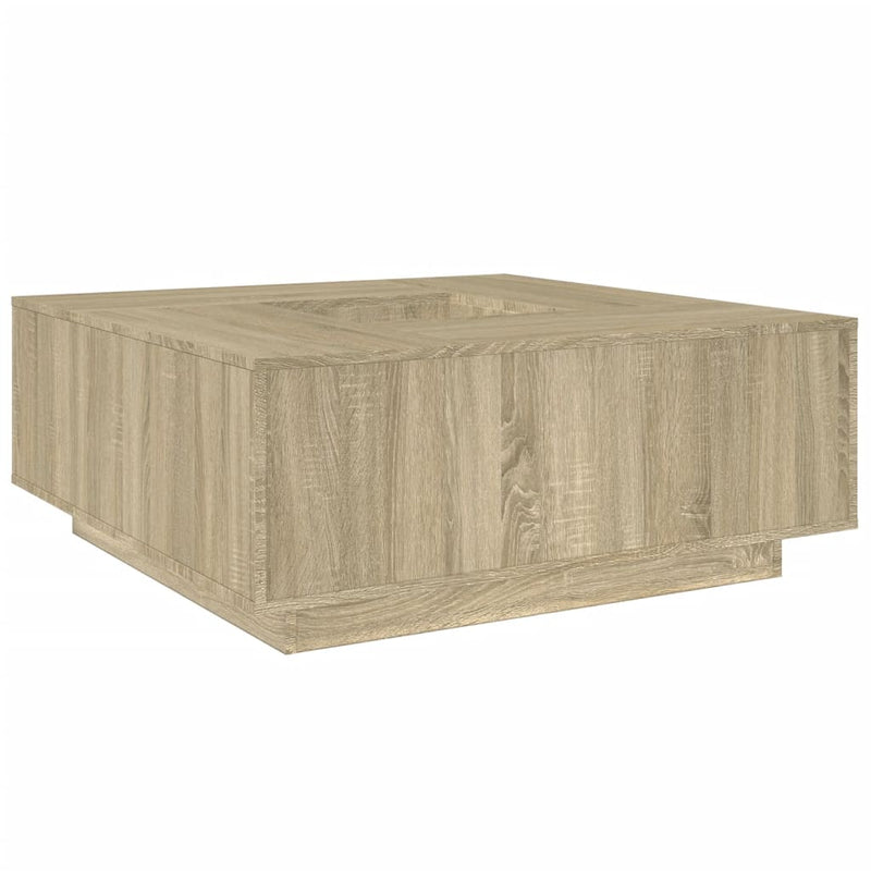 Couchtisch Sonoma-Eiche 100x100x40 cm Holzwerkstoff