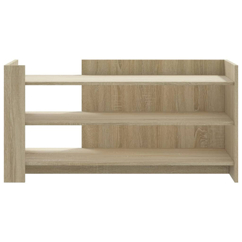 Couchtisch Sonoma-Eiche 100x50x50 cm Holzwerkstoff