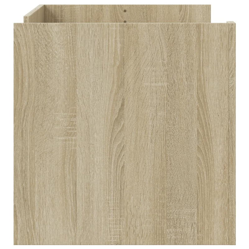 Couchtisch Sonoma-Eiche 100x50x50 cm Holzwerkstoff