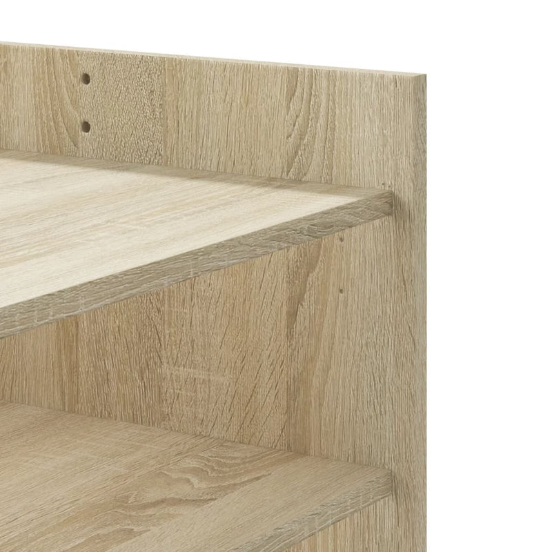 Couchtisch Sonoma-Eiche 100x50x50 cm Holzwerkstoff