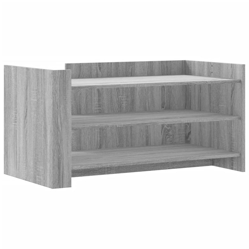 Couchtisch Grau Sonoma 100x50x50 cm Holzwerkstoff