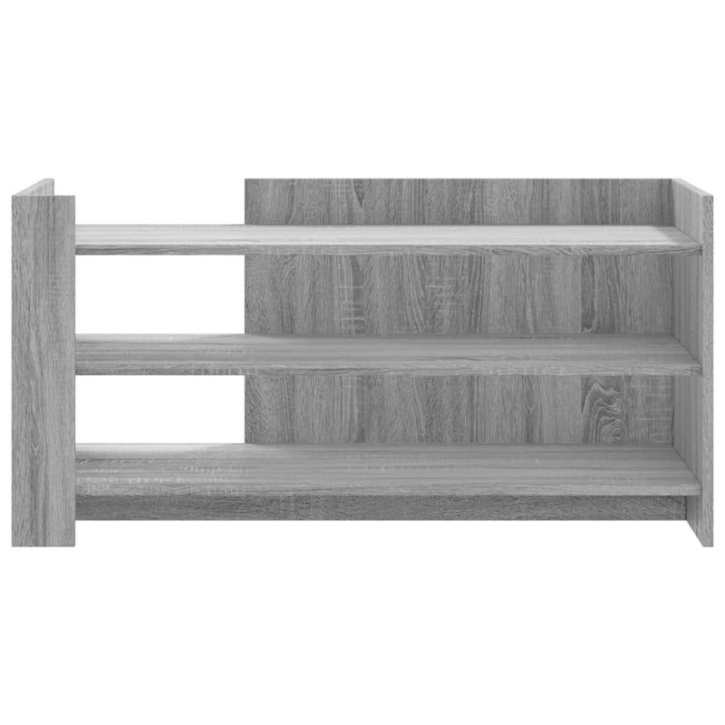 Couchtisch Grau Sonoma 100x50x50 cm Holzwerkstoff