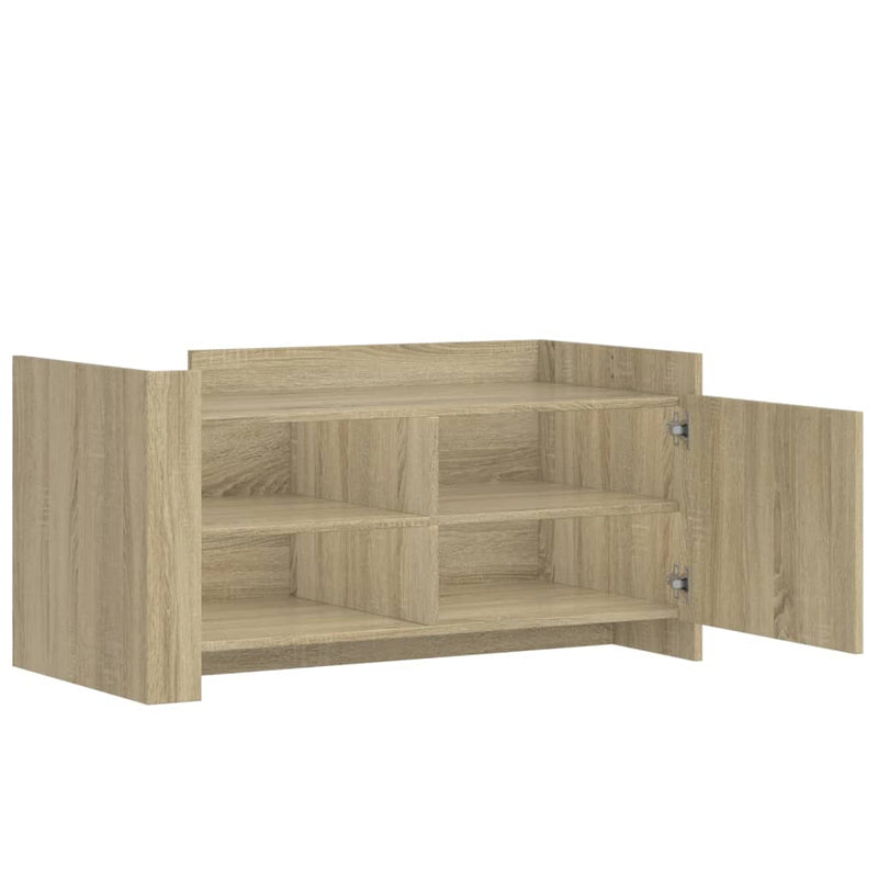 Couchtisch Sonoma-Eiche 100x50x50 cm Holzwerkstoff