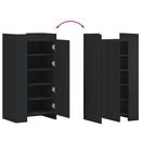 Schuhschrank 52X37,5X100 Cm Holzwerkstoff