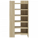 Schuhschrank Sonoma-Eiche 52X37,5X100 Cm Holzwerkstoff