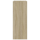Schuhschrank Sonoma-Eiche 52X37,5X100 Cm Holzwerkstoff