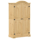 Kleiderschrank Corona 102X52X186 Cm Massivholz Kiefer