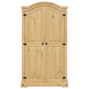 Kleiderschrank Corona 102X52X186 Cm Massivholz Kiefer