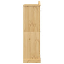 Kleiderschrank Corona 102X52X186 Cm Massivholz Kiefer