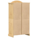 Kleiderschrank Corona 102X52X186 Cm Massivholz Kiefer