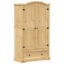 Kleiderschrank Corona 102X52X186 Cm Massivholz Kiefer