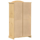 Kleiderschrank Corona 102X52X186 Cm Massivholz Kiefer