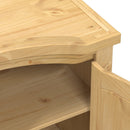Kleiderschrank Corona 194X52X186 Cm Massivholz Kiefer