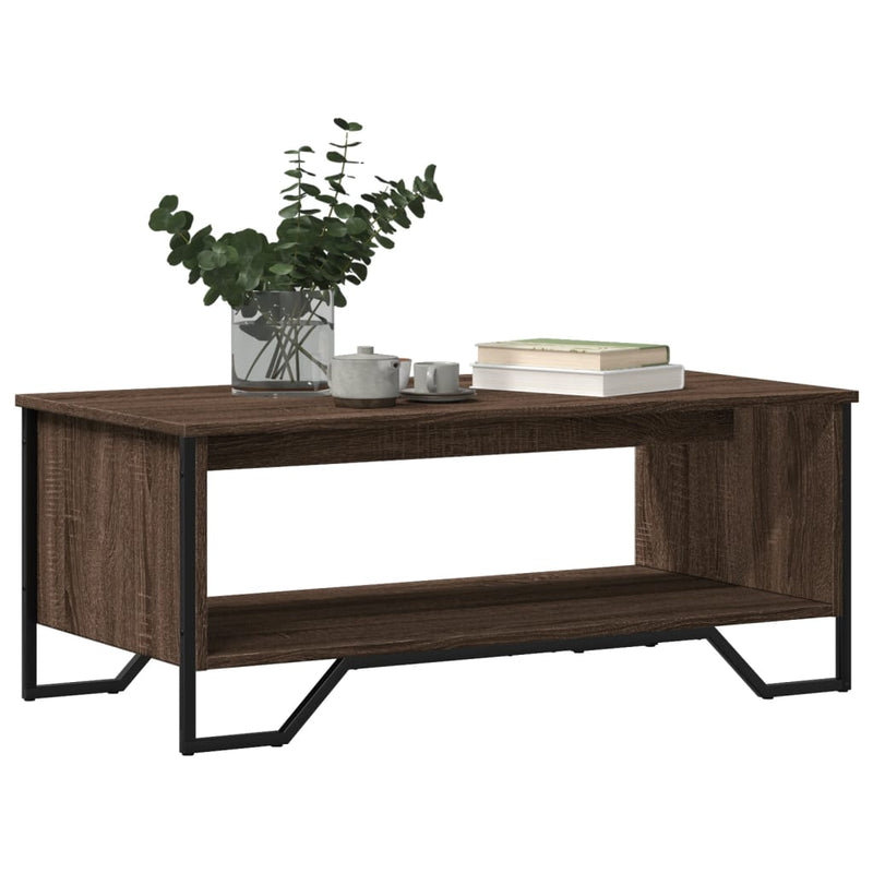 Couchtisch Braun Eichen-Optik 100x51x40 cm Holzwerkstoff