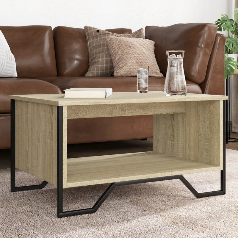 Couchtisch Sonoma-Eiche 75x51x40 cm Holzwerkstoff