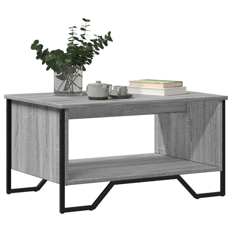 Couchtisch Grau Sonoma 75x51x40 cm Holzwerkstoff