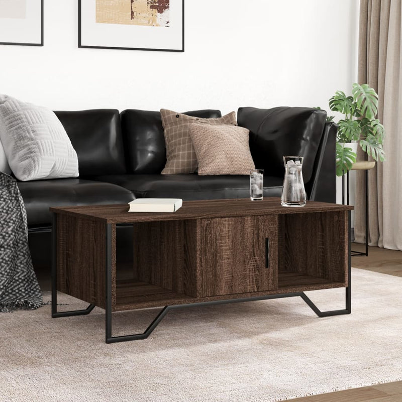 Couchtisch Braun Eichen-Optik 100x51x40 cm Holzwerkstoff