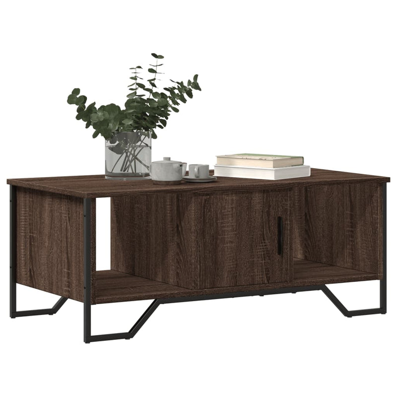 Couchtisch Braun Eichen-Optik 100x51x40 cm Holzwerkstoff