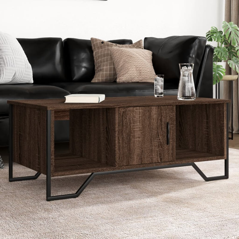 Couchtisch Braun Eichen-Optik 100x51x40 cm Holzwerkstoff