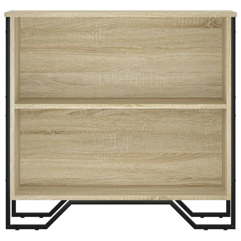 Bücherregal Sonoma-Eiche 80x31x74,5 cm Holzwerkstoff