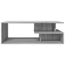 Couchtisch 102X55X35 Cm Holzwerkstoff