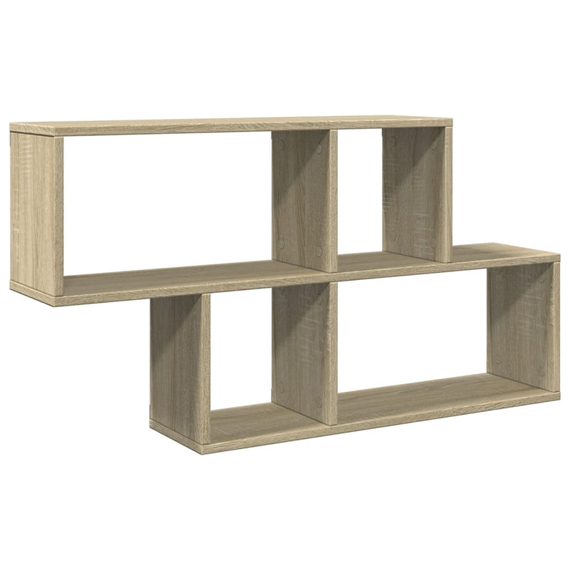 Wandregal Sonoma-Eiche 100x20x53 cm Holzwerkstoff