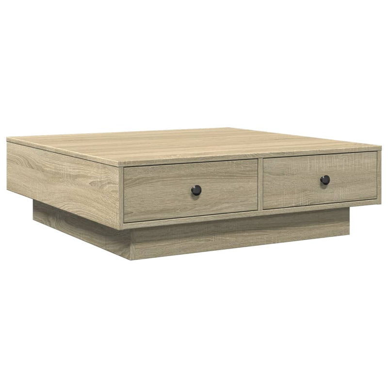 Couchtisch Sonoma-Eiche 90x90x28 cm Holzwerkstoff