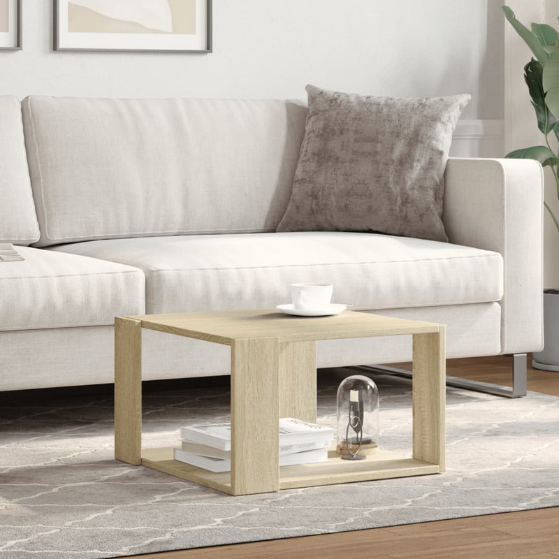 Couchtisch Sonoma-Eiche 51,5x51,5x30 cm Holzwerkstoff