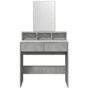 Schminktisch Mit Spiegel 80X41X144,5 Cm